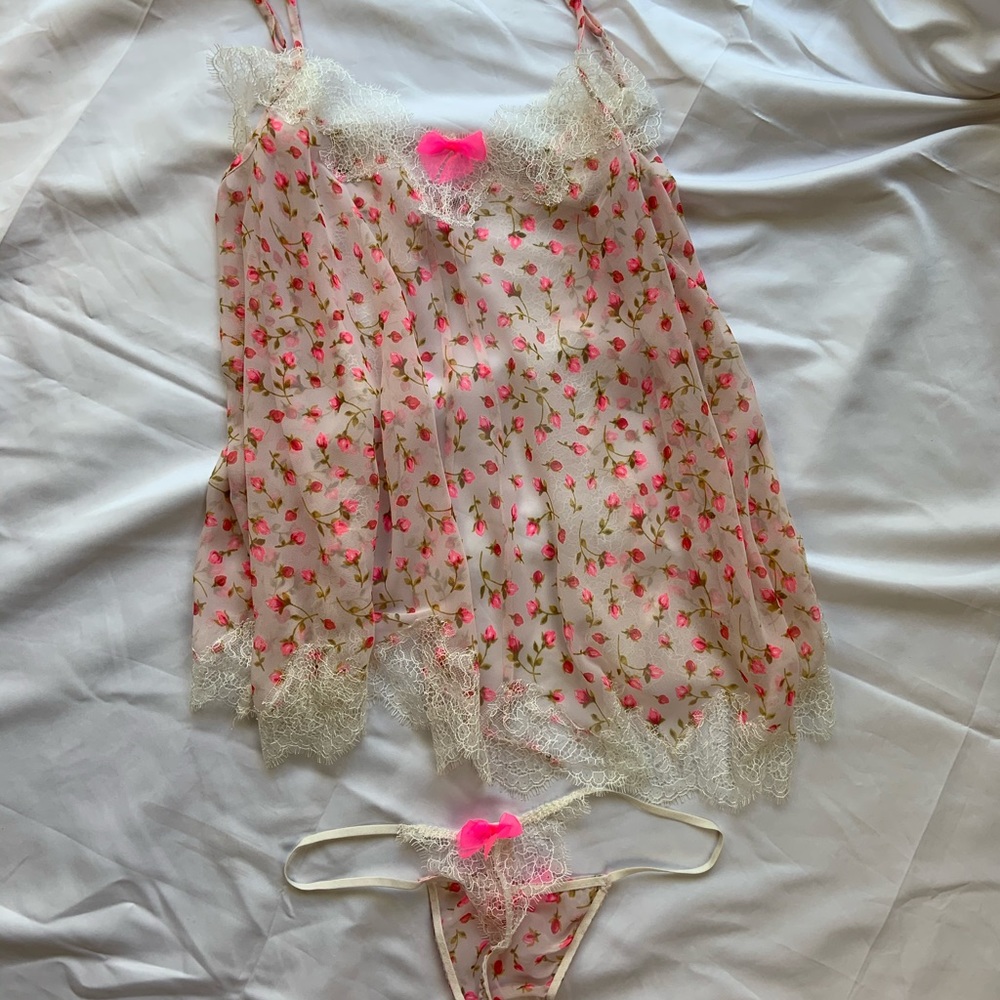 Lace Pink Romantic Victoria Secret